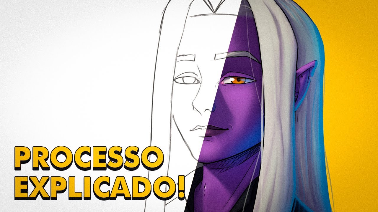 Como fazer um DESENHO DIGITAL do zero? Processo explicado (para iniciantes)