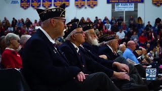 Download lagu Windom Area High School celebrates Veterans Day mp3