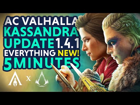 EVERYTHING NEW In BIG Kassandra Update 1.4.1 - Assassin's Creed Valhalla Update (AC Valhalla Update)