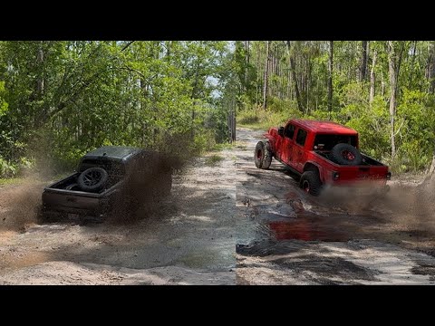 Gladiator vs. Tacoma (2WD ONLY)