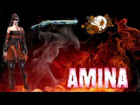 free fire op one tap TS AMINA GAMING 🔥 m1887