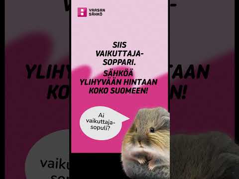 Vaikuttaja – pörssisähkön hyödyt, perussähkön turva