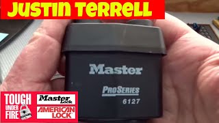 (804)  Challenge: Justin Terrell's Master Lock ProSeries 6127 PLUS!