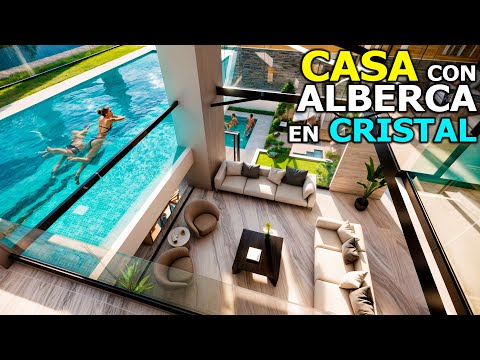 Video del proyecto 17x25 House Plans with Infinity Pool