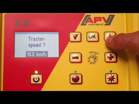 APV PS 800, seeders, planters