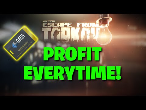 Escape From Tarkov PVE - Make Black Keycard Profitable EVERY TIME! 17,000,000 Minimum AFTER NERF!
