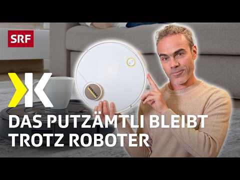 Robot vacuum and mop test: Half fail at wet mopping | 2025 | Kassensturz | SRF