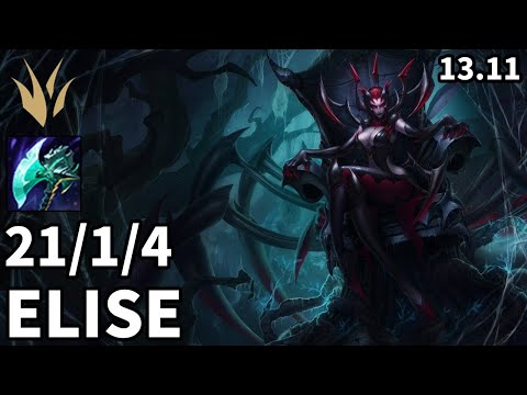 Elise Jungle vs Kayn - KR Master | Patch 13.11