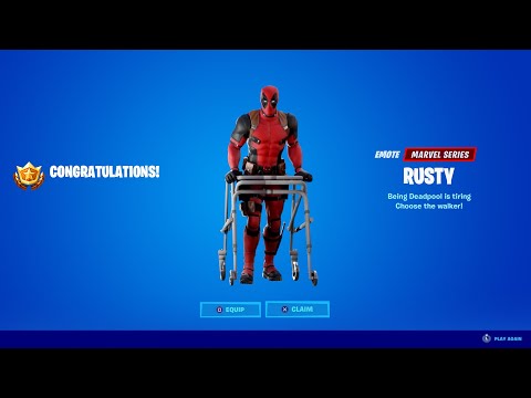 New Deadpool Reward Fortnite