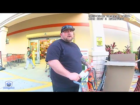 Police Surprise Man at Home Depot After He Steals $1200 Worth of Merchandise
