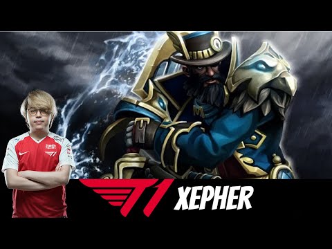 T1.XEPHER - KUNKKA SUPPORT!! DOTA 2 - FULL PRO GAMEPLAY!