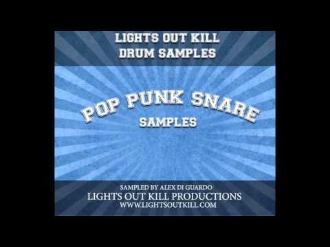 Pop Punk Snare Drum Samples