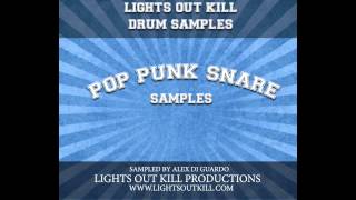 Pop Punk Snare Drum Samples