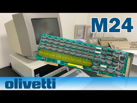 Olivetti M24 8086 - Episode 2 - Ram Expansion 512kb to 640kb