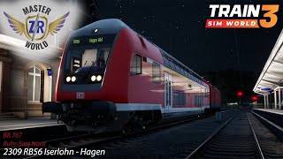 2309 RB56 Iserlohn - Hagen - Ruhr-Sieg Nord - BR 767.2 - Train Sim World 3