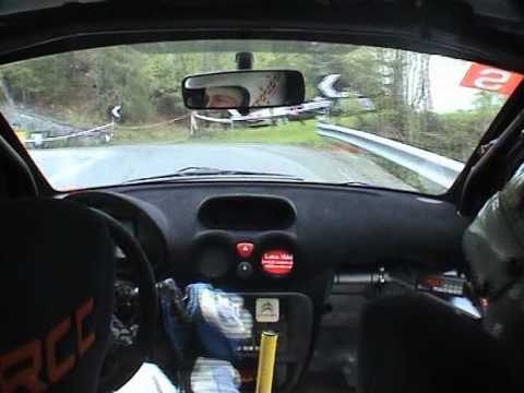 Cameracar Cretier - Mattioda Rally Valle d'aosta 2011 ps. 3 Col Zuccore Citroen C2 MAX R2B