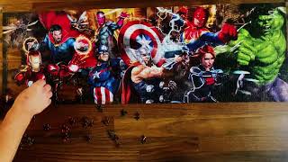 Epic Marvel Jigsaw Puzzle Timelapse | Clementoni 1000 Pieces