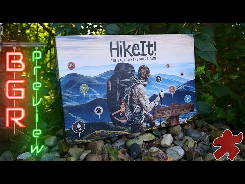 Hike It!: The Backpacking Board Game | Kickstarter Preview