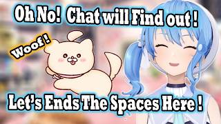 Suisei Panics When a Dog Bark Is Heard on X Space, Making Chat Suspect She’s at Miko’s House !
