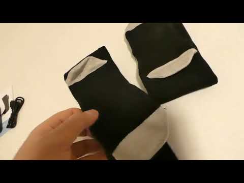 LAMA Beheizte Socken Elektrische Wolle Socken, Socken zu dick und eng