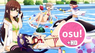Osu! [60fps] Gakuen Seikatsu Bu - Friend Shitai [Insane] +HD