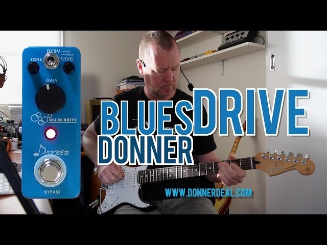 Vídeo relacionado con Donner Overdrive Pedal de Efectos para Guitarra Blues Drive Overdrive Sobremarcha True Bypass