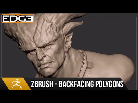 Zbrush Sculpting Tips and Tricks Tutorial  - Backface & Polygroup Masking HD