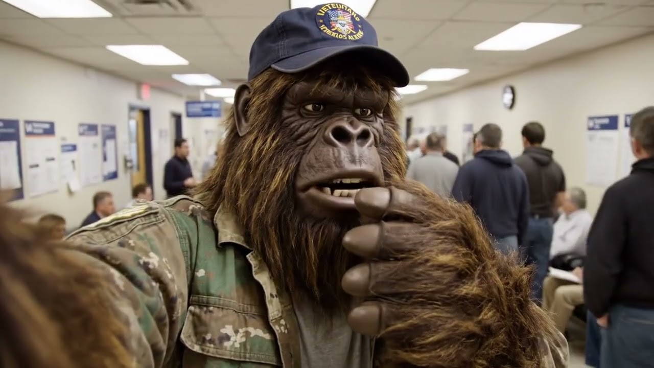 Bigfoot Waits at the VA