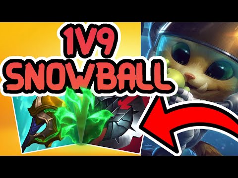 1v9 GNAR SNOWBALL VS VOLIBEAR!!! Season 11 Gnar Gameplay & Highlights