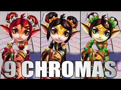 Firecracker Tristana Chromas - Quick Spotlight