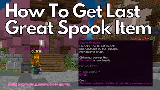 How To Get The Scary Grimoire | Hypixel Skyblock