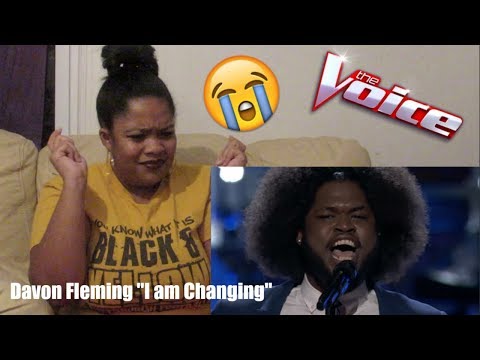 The Voice 2017 Davon Fleming- The Playoffs "I am changing"