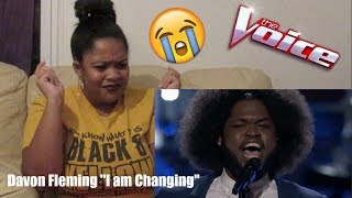 The Voice 2017 Davon Fleming- The Playoffs "I am changing"