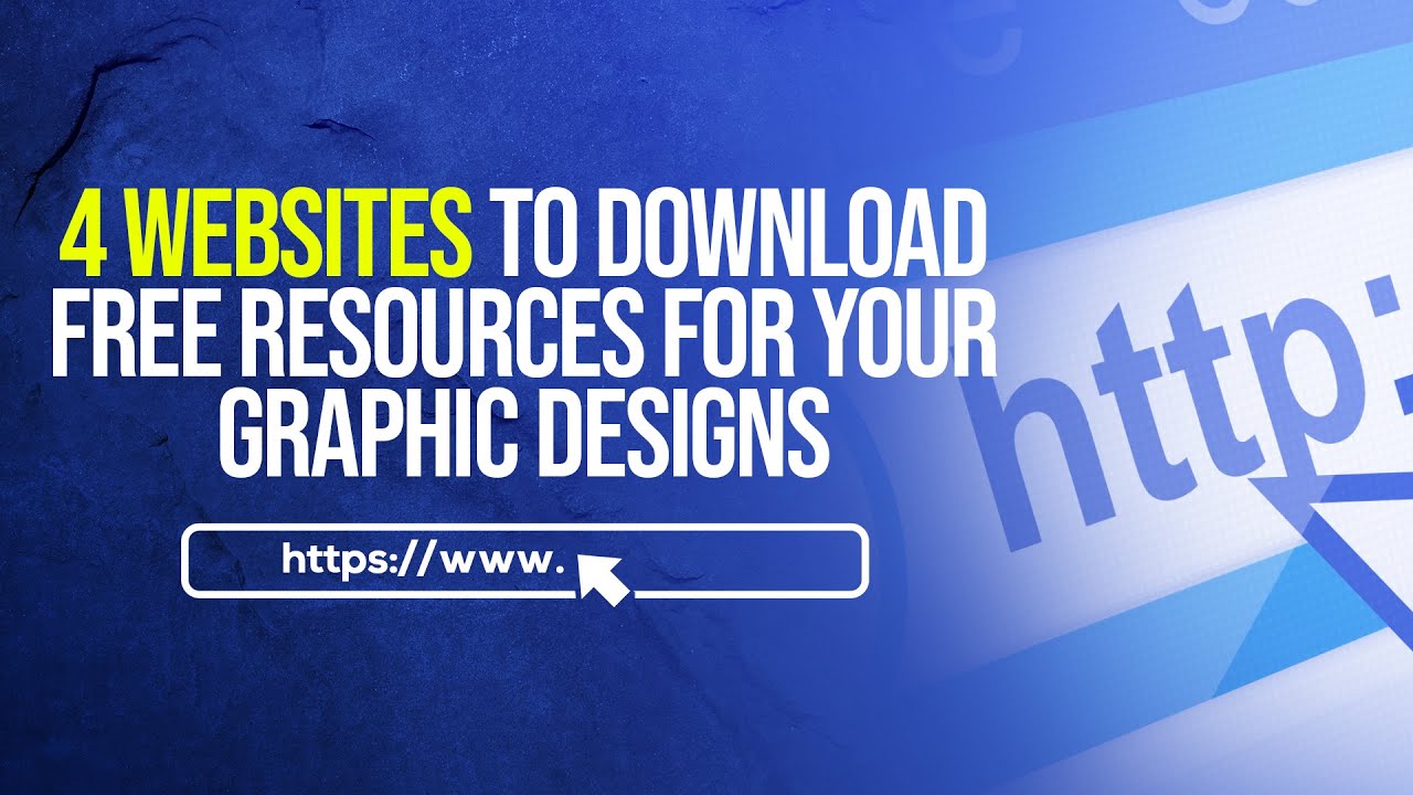 DOWNLOAD FREE RESOURCES FROM THESE WEBSITES FOR YOUR GRAPHIC DESIGNS