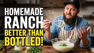 Homemade Buttermilk Ranch Dressing From Scratch | Chef Tom