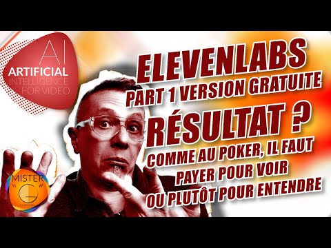 Tuto ElevenLabs PART 1
