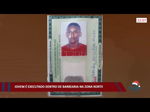 Jovem é executado dentro de barbearia na zona norte 20 12 2021