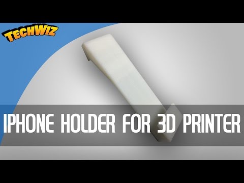 iPhone 4 Mount for Timelapse Video Footage on the Davinci XYZ 1.0 3D Printer 3DBurn Ep 2