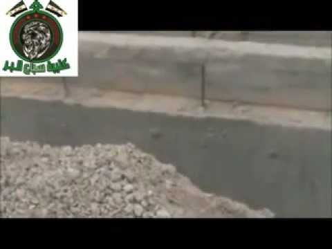 جولة ميدانية في حاجز الغيضة بعد السيطرة عليه من قبل كتائب الجيش الحر في ريف حمص