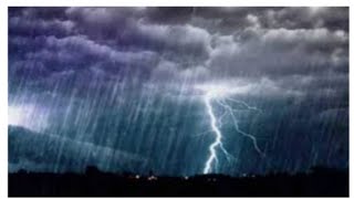 Download lagu SUARA HUJAN dan PETIR  RELAKSASI - Penenang dan  Penghilang Stres || No copyright mp3