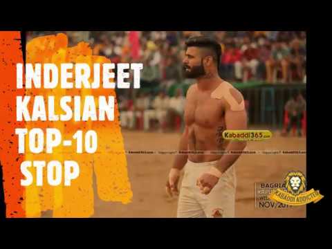 Inderjeet Kalsian Top 10 Stop At Kabaddi Tournament