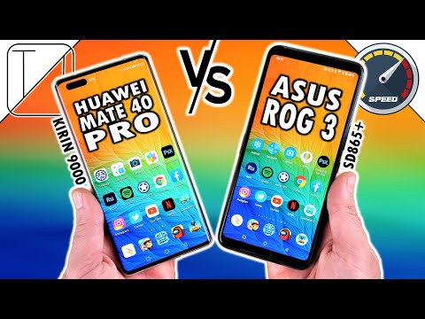 Huawei Mate 40 Pro vs Asus ROG Phone 3 Speed Test