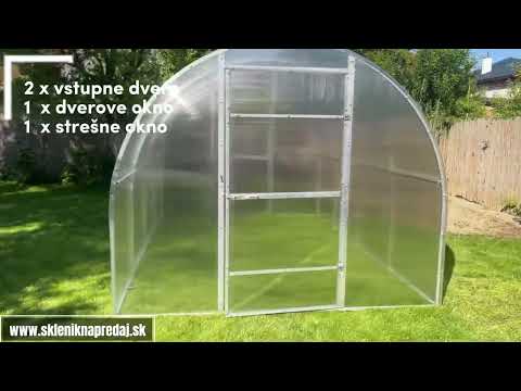Montáž skleníka