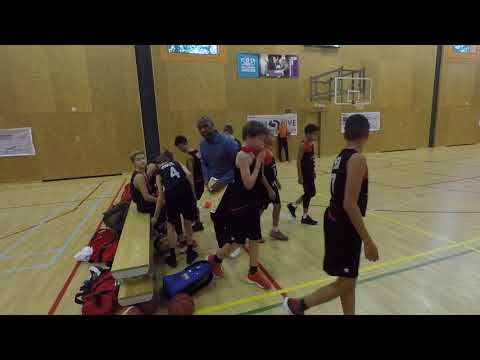 Mannen U12 2de divisie A 1ste helft MBCA   Bouncers 4 november 2017