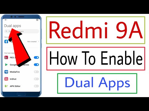 How To Enable Dual Apps in Redmi 9A | Bangla Tutorial 2021