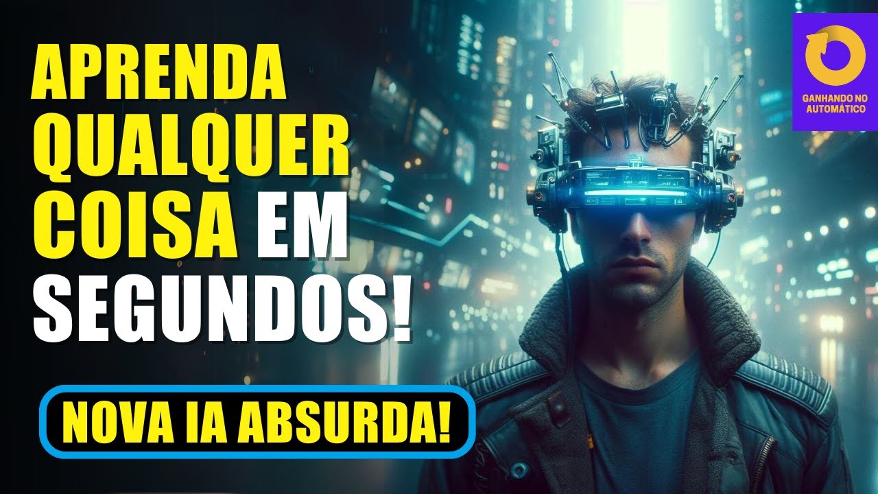 Como aprender sobre qualquer coisa do universo em segundos e grátis. Nova IA 2024.