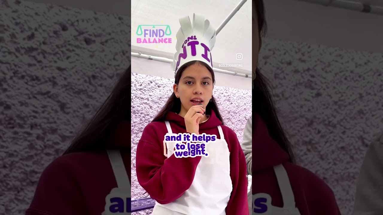 Piña Colada Saludable en Colegio Banting