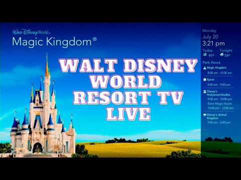 WDW Today LIVE | Disney Resort TV | July 20 2021 | Disney Ambient Sounds
