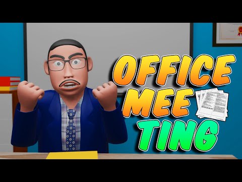 OFFICE MEETING | NEW NEPALI FUNNY ANIMATION VIDEO | MAXUNI