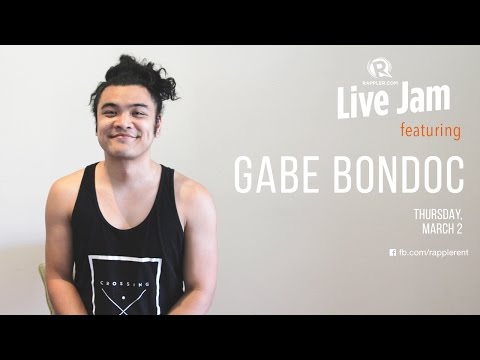 Rappler Live Jam: Gabe Bondoc
